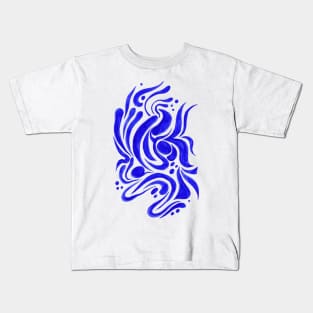 Blue Splash Kids T-Shirt